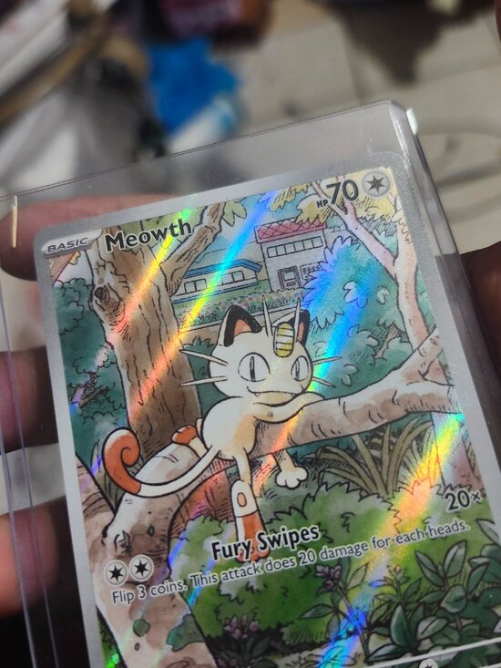 Meowth Holo Card #106/094 - Picture 2 of 3